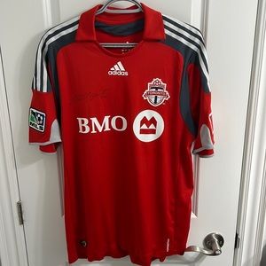 Adidas Toronto FC 2009 Home Jersey Signed by #16 Marvell Wynne